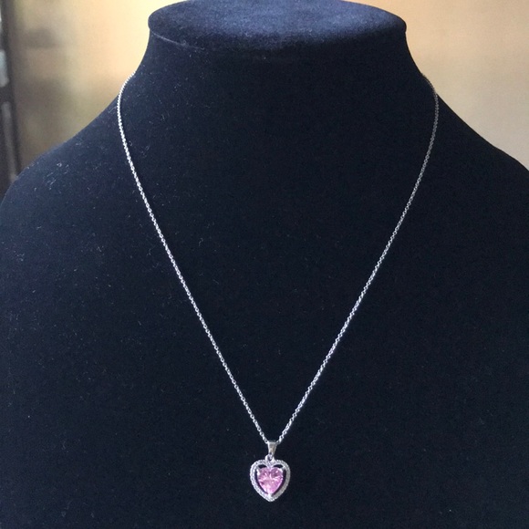 Claire's Other - Pink Heart 💖 Necklace